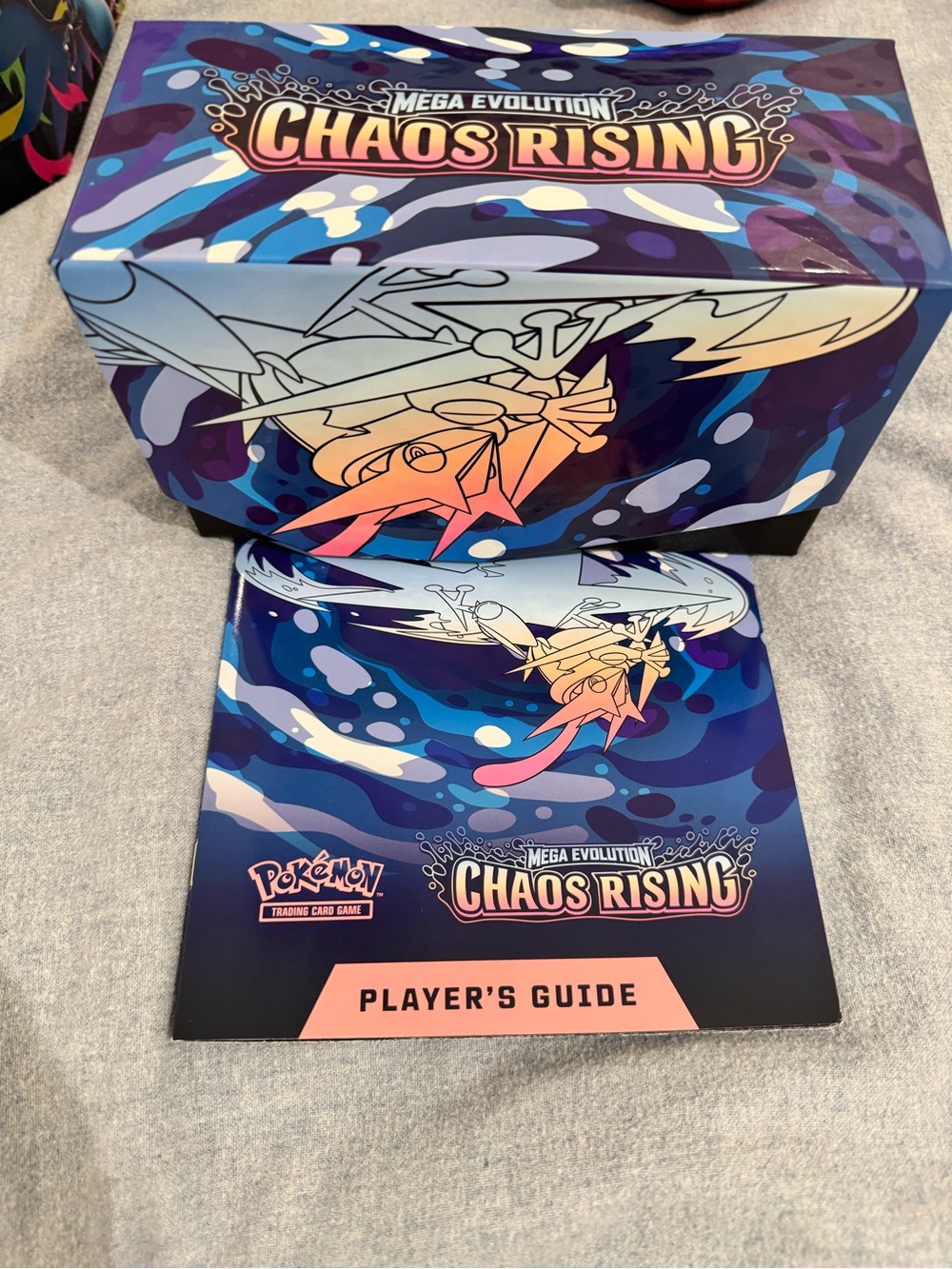 POKEMON MISC Chaos Rising Cards with ETB Box Graphic